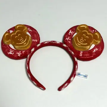 디즈니 리조트 와플 머리띠