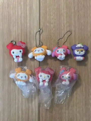 트와이스 산리오 콜라보 가챠 7개 세트