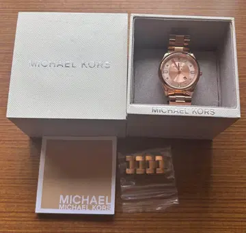 마이클코어스 손목시계 MICHAEL KORS MK-6336 로즈 골드