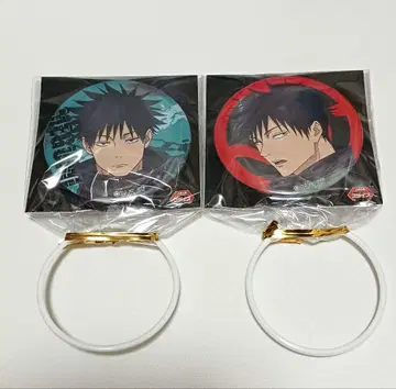 주술회전 사멸회유 캔뱃지 후시구로 메구미 2개 세트