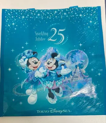 디즈니씨 25주년 스파클링 쥬빌리 쇼핑백 XS