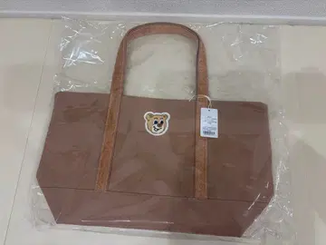 [미개봉] 페이러 올드 테디 와펜 토트백 베이지 LL 대