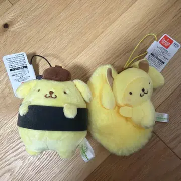 폼폼푸딩 초밥 헤이세이 레트로 꼬리 마스코트 산리오