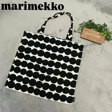 [ marimekko ] 마리메꼬 도트 패턴 토트백