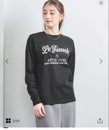 Les PetitsBasicsLE FRENCH 롱 슬리브 T셔츠