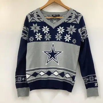 NFL COWBOYS V넥 스웨터 XL 미식축구 스포츠
