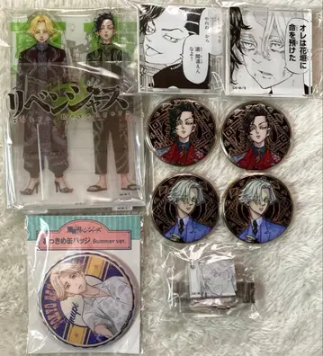 도쿄 리벤저스 이누이 세이슈 쿠니미츠 하지메 굿즈 묶음 판매