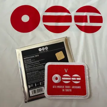 BTS ARIRANG 아리랑 와펜 스티커 태태 V 태현