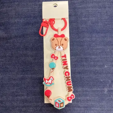 산리오 캐릭터 대상 고무줄 스트랩 타이니참