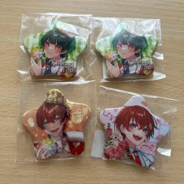 스타포라 생탄 캔뱃지 별 모양 캔뱃지 키사라기 유우 쿠니 Coe. 코에