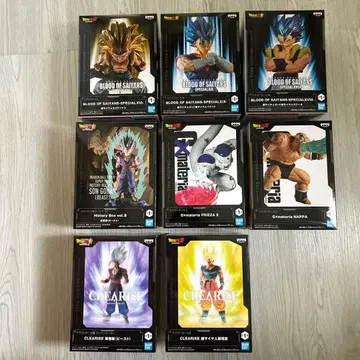 드래곤볼 피규어 8체 세트