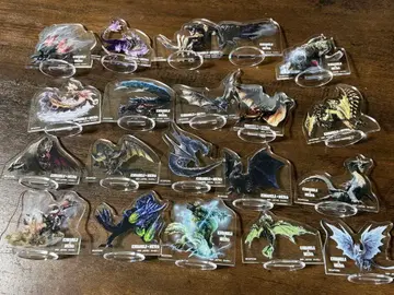 몬스터 헌터 제일복권 아크릴 스탠드 컴프 세트