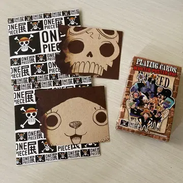 원피스 전시회 한정판 카드놀이 수배서 ver. 원피스