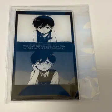 omori 복권 최애찬 아크릴 카드 스탠드 써니 오모리 2