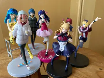 애니메이션 캐릭터 피규어 7개 세트