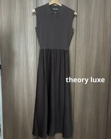 띠어리 럭스 22SS Kensington Abito 슬리브리스 원피스