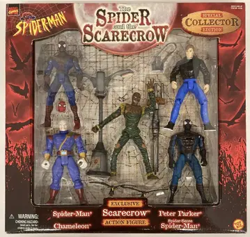 TOYBIZ 스페셜 컬렉터 에디션 스파이더 앤 스케어크로우 5인치