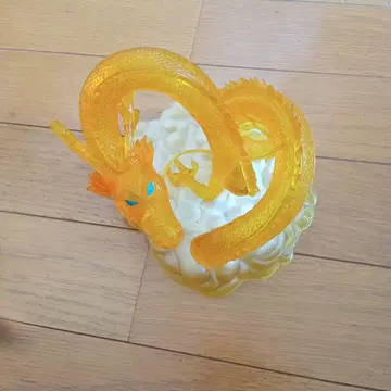 드래곤볼 투명 오렌지 드래곤 피규어 신룡 쉘롱