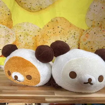 리락쿠마 코리락쿠마 BIG 봉제 인형 팬더로 뒹굴 XL