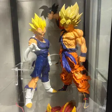 드래곤볼 제일복권 손오공 베지터 피규어 2체 세트