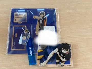 새상품급 하이큐 카게야마 토비오 아크릴 스탠드 아크릴 블록 세트