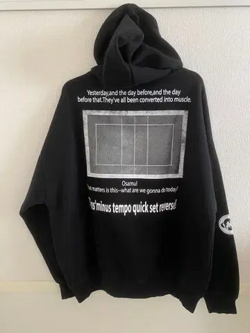 Right-on x 하이큐 콜라보 상품 이나리자키 후드티