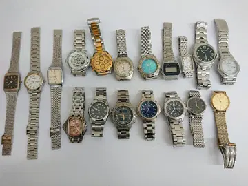 FF 아날로그 손목시계 실버 18개 세트