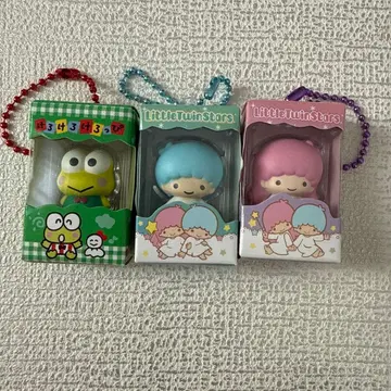 산리오 초코 박스 키링 3개 세트