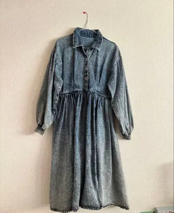 Punyus 데님 원피스 와타나베 나오미 사이즈 1