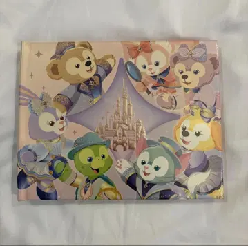 더피 프렌즈 사인북 상하이 디즈니 10주년 한정판 디자인