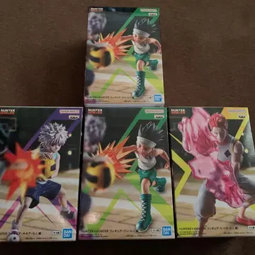 HUNTER x HUNTER G.I.편 곤 키루아 히소카 피규어 4개