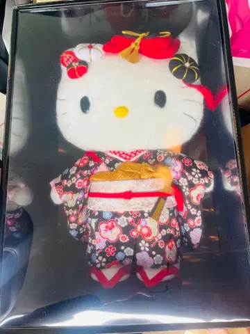 산리오 헬로키티 프리미엄 인형 기모노 봉제 인형