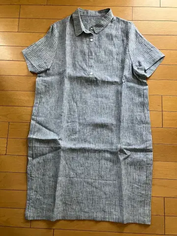 린넨 100% 튜닉 원피스