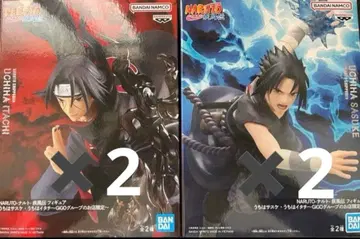 Gigo 한정판 NARUTO 나루토 피규어 우치하 사스케 우치하 이타치