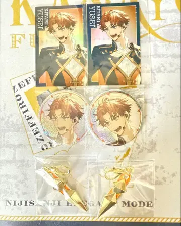 니지페스 2026 키타미 유세이 키라키라 카드 메탈 참 캔뱃지