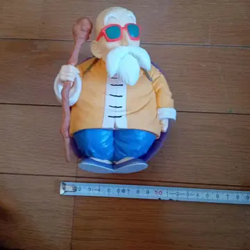 드래곤볼 무천도사 피규어 지팡이 포함 약 20cm