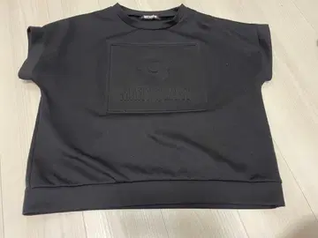 MARY QUANT 데이지 블랙 반팔 맨투맨! 새상품급!