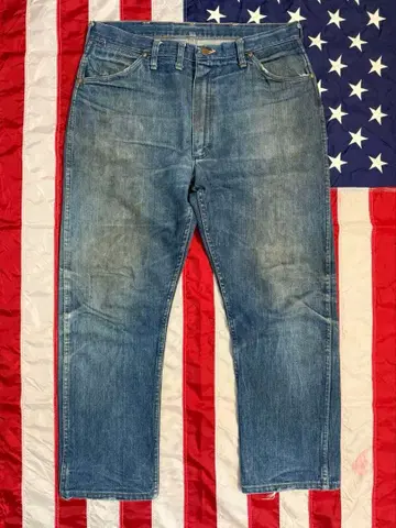 60s~ Wrangler 13MWZ 데님 팬츠 SCOVILL 지퍼
