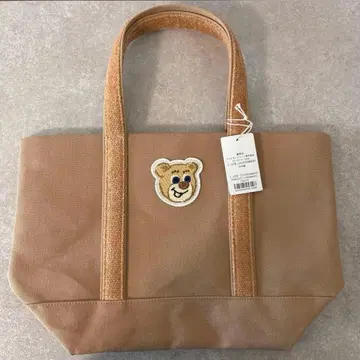 페이러 올드 테디 와펜 토트백 L 베이지