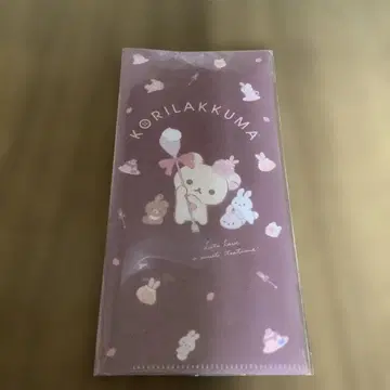 미개봉 새상품 코리락쿠마 스토어 한정판 마스크 케이스 코코아 토끼 파일