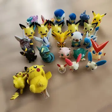 포켓몬 피규어, 손가락 인형, 키홀더 레트로