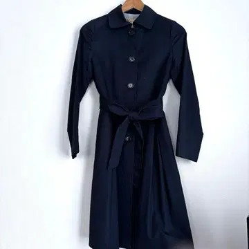 Noble 네이비 트렌치코트 벨트 포함