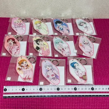 러브 라이브 슈퍼스타 양면 룸 키링 세트 온천 합숙 b