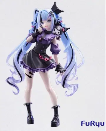 유키 미쿠 x 쿠로미 Trio-Try-iT 피규어 SNOW MIKU