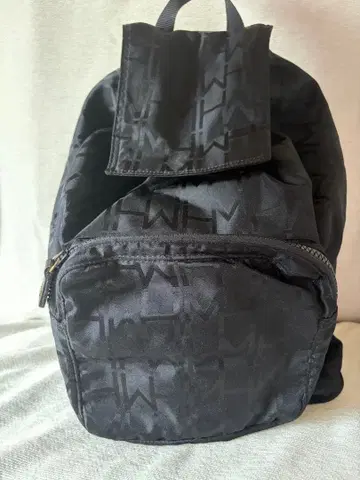 [ 새상품급 ] HANAE MORI 나일론 백팩 블랙