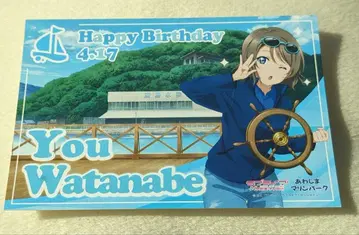 러브 라이브 선샤인 엽서 와타나베 요 아와시마 마린파크