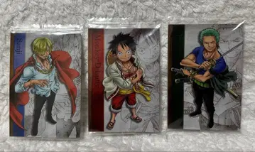 원피스 our memories 루피 조로 상디 카드 3세트