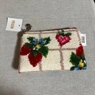 스트로베리 필드 쁘띠 티슈 파우치 페이러 feiler