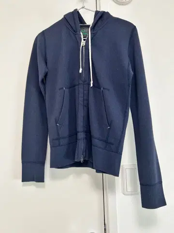 R.H. 빈티지 네이비 풀 집업 후드티