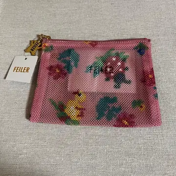 페이러 feiler 하이디 메쉬 파우치 S 핑크